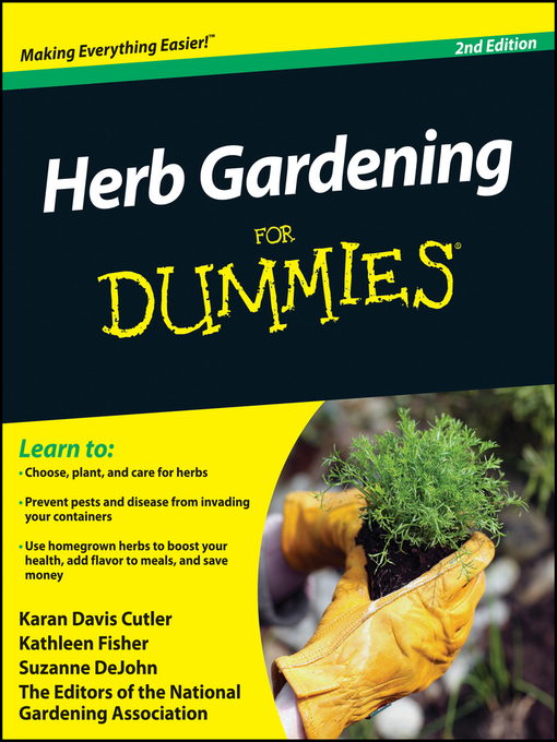 Title details for Herb Gardening For Dummies by Karan Davis Cutler - Available